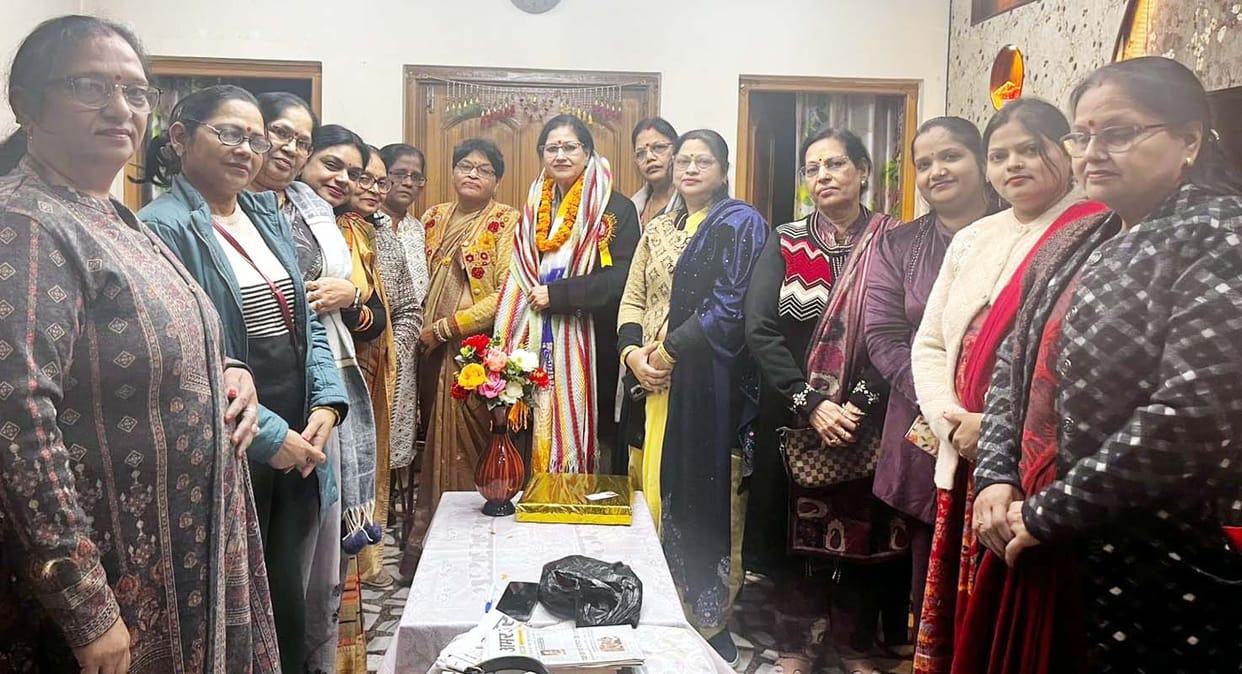 Shalini has become the president of the Vaishya Ekta Mahasabha.