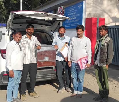 Bundi News: body of late Ramesh Kumar returned home from Saudi Arabia after 36 days