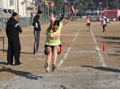 Anshul of Kullu, first best runner of Mandi