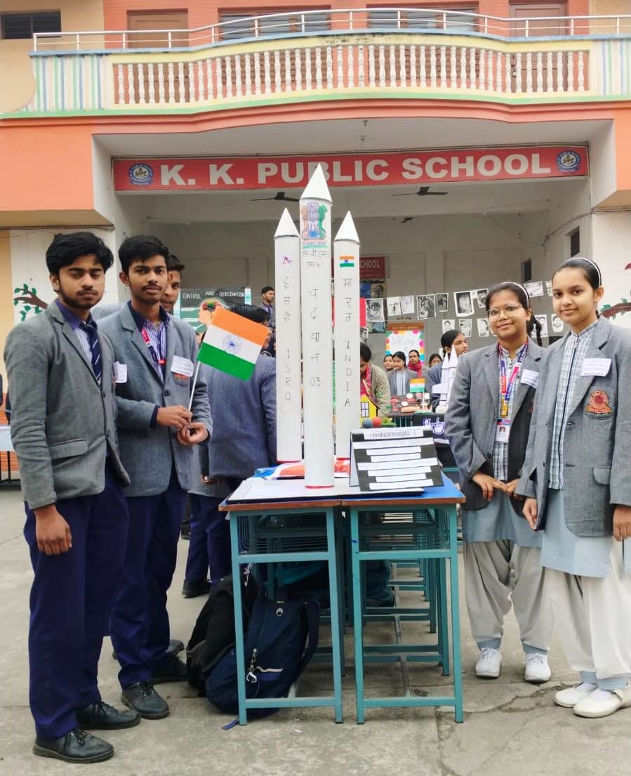 Students displayed their projects