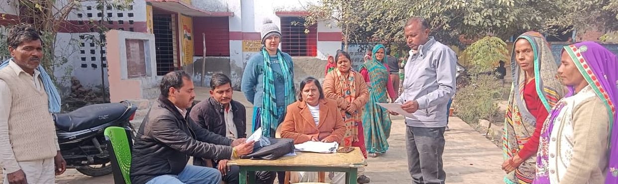 The BLO read out the ASD list to the voters at the polling stations.