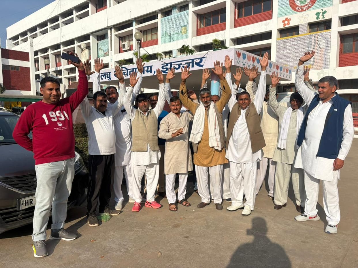 Villagers chanted slogans in protest against the ethanol plant.
