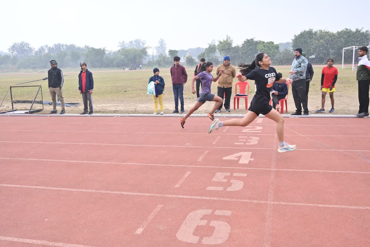 Players performed brilliantly in volleyball and athletics