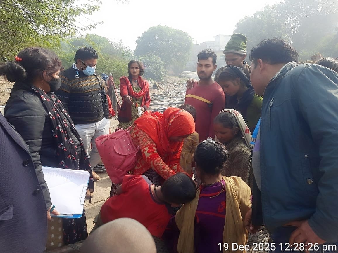 Understanding the importance of two drops, polio drops were administered to 6.52 lakh children.