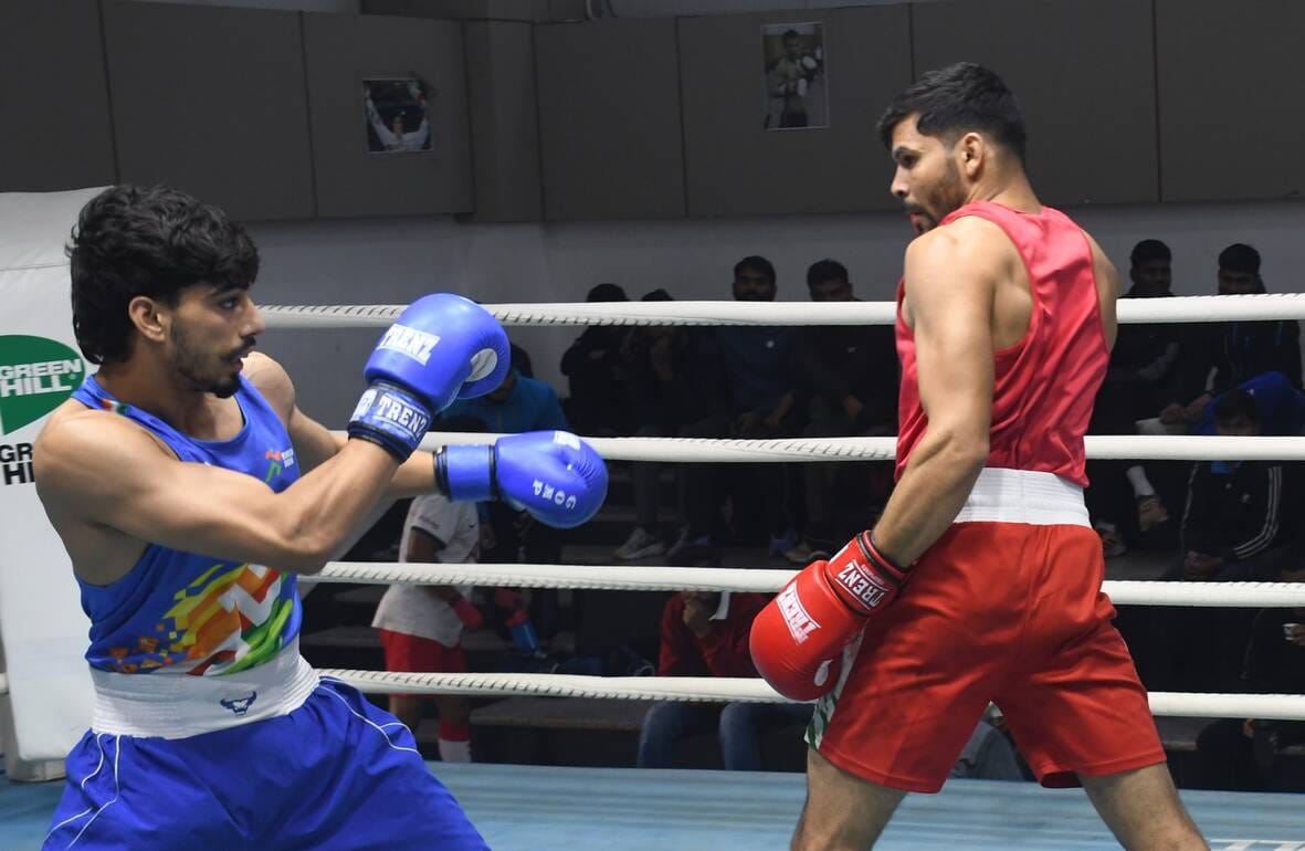 Guest athletes dominate boxing