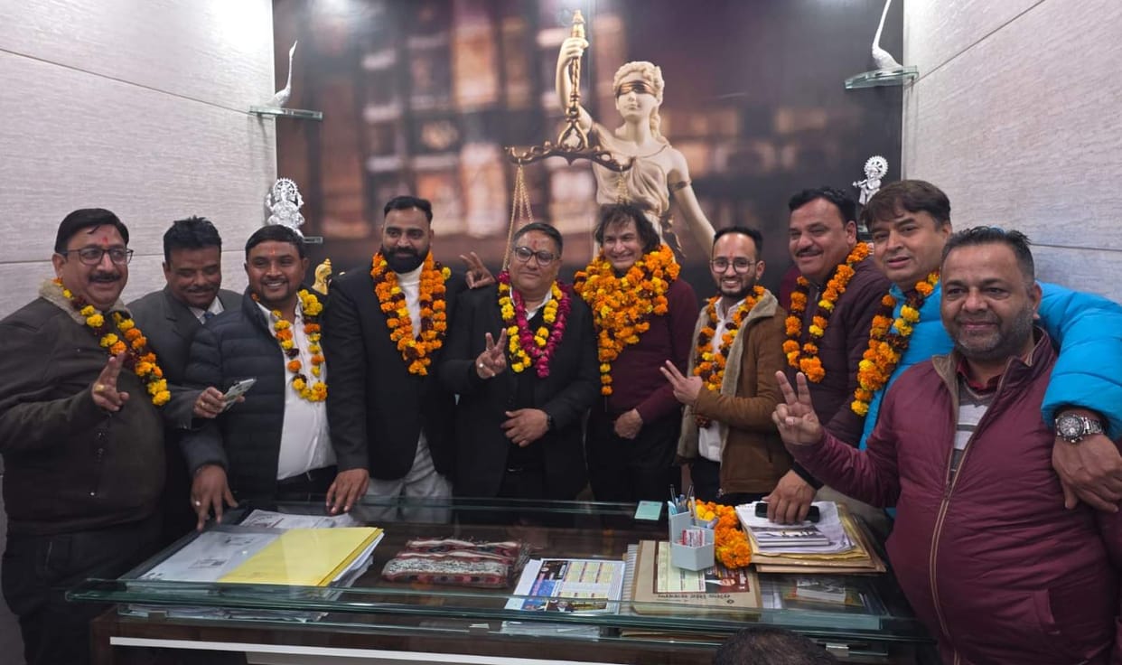 Rajendra became the president of the Bar Association