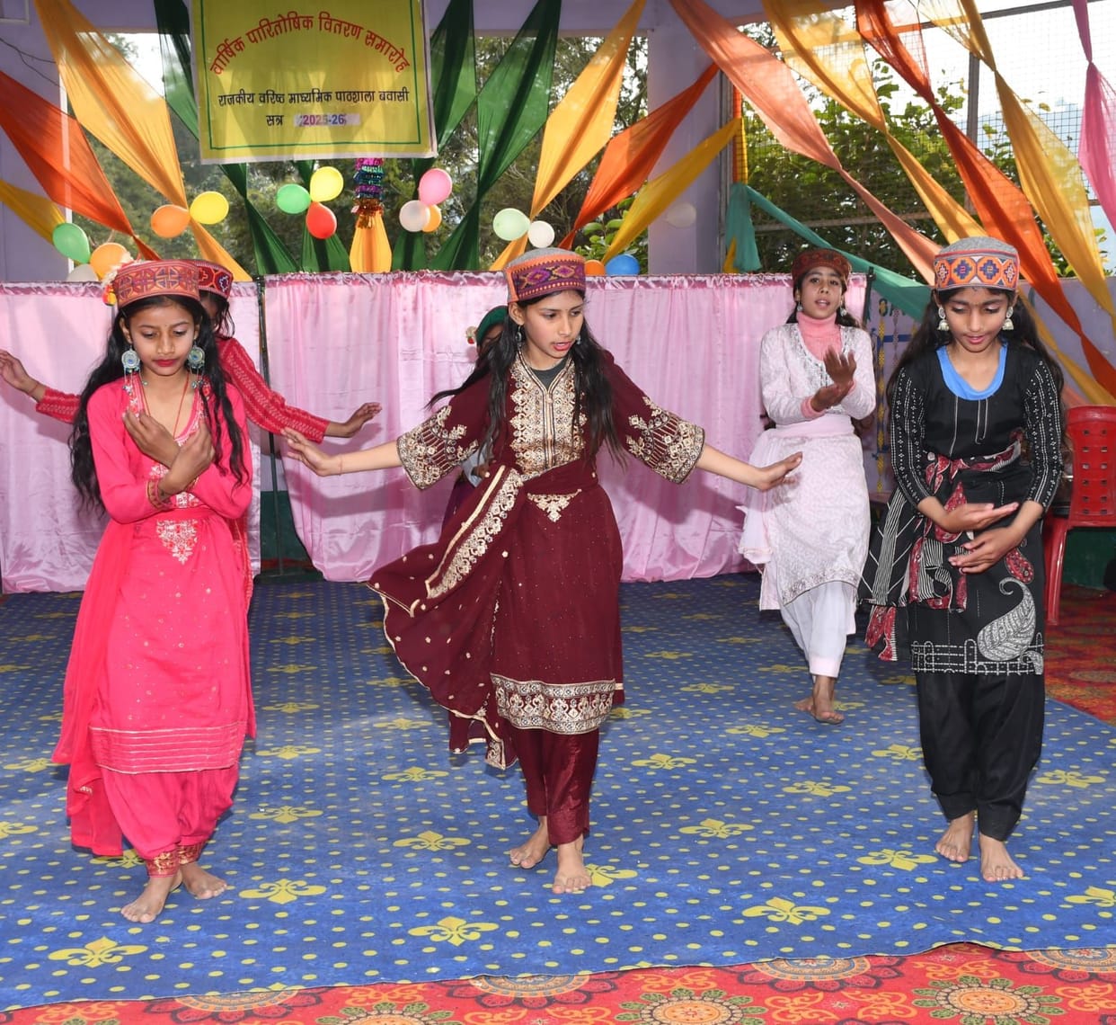 Students who excelled in cultural programmes, sports and academics were honoured at Bavasi School.