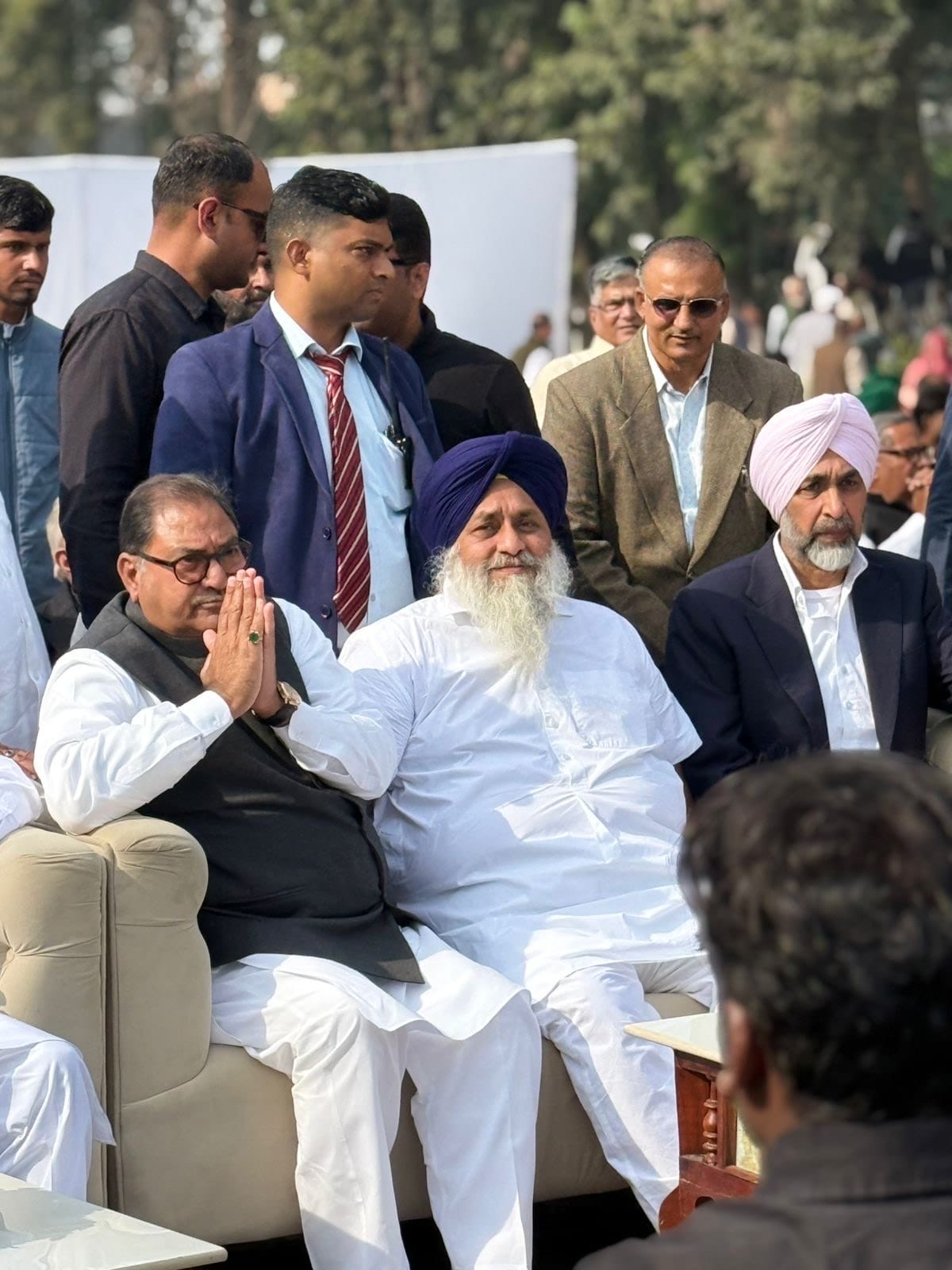 Salute to Chautala... but due to political battle, the mind did not meet.