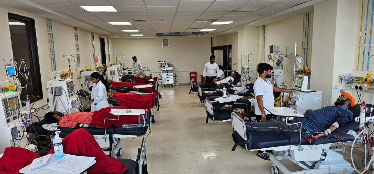 Relief for kidney patients: Dialysis services have started at SN Hospital even at night.