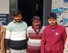 Three arrested for taking revenue team hostage