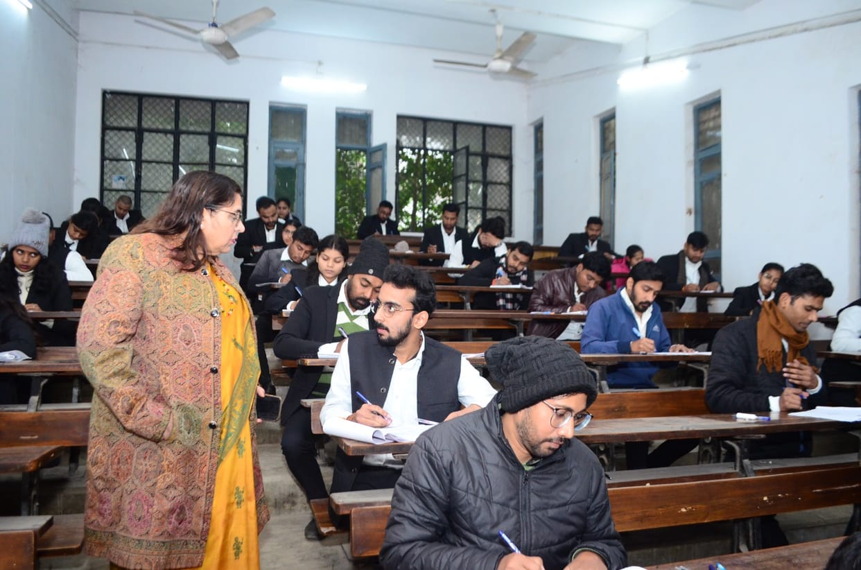 B.Ed. exam: Hiccups on the very first day; students spent an hour and a half searching for their examination center.