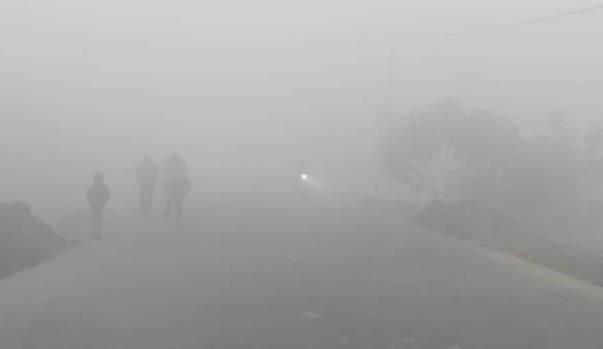 The sunshine was neutralized by cold winds, and the maximum temperature dropped by two degrees to 18.