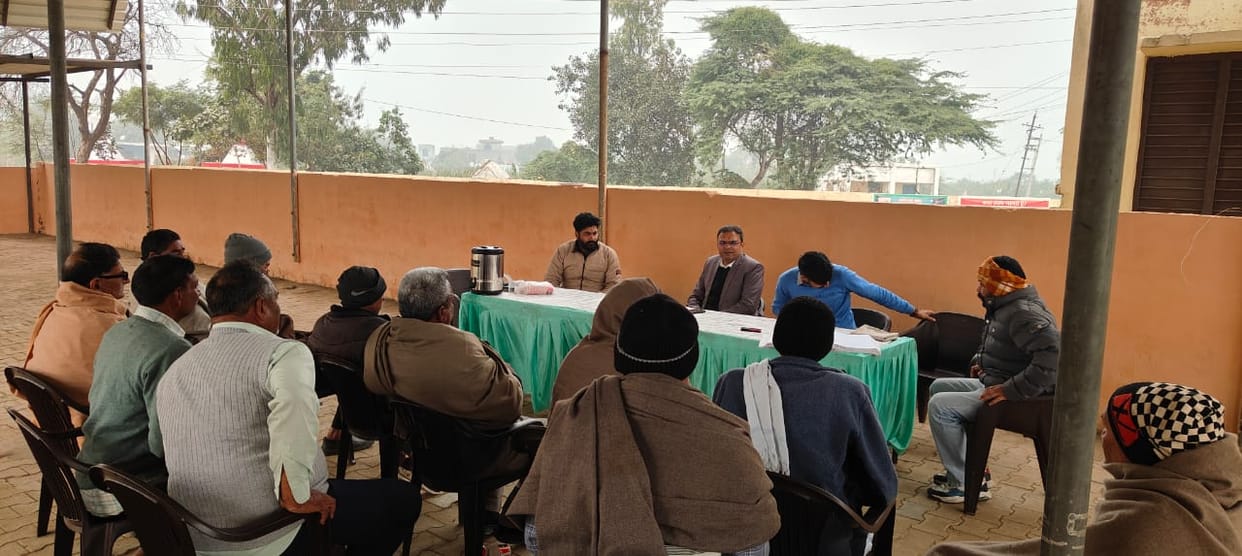 Information about Agristack scheme was given to farmers in the camp
