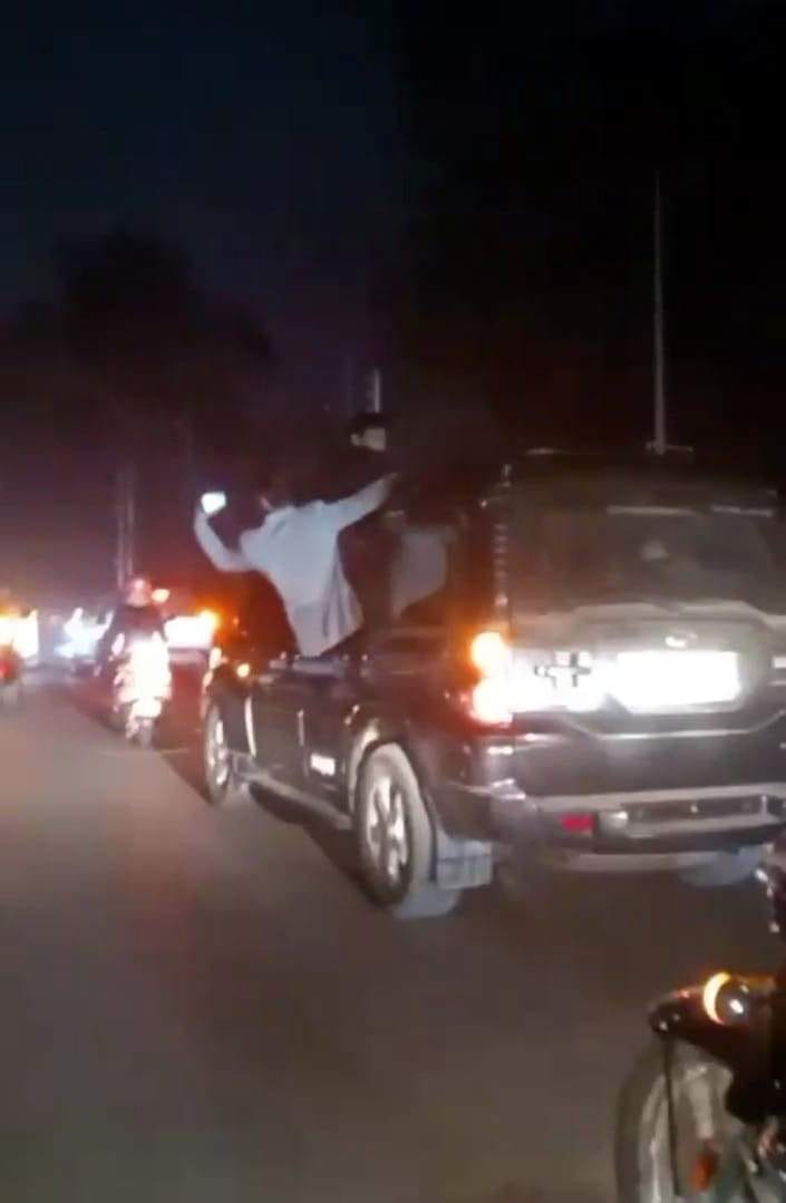 Youth drives vehicle while intoxicated, video goes viral