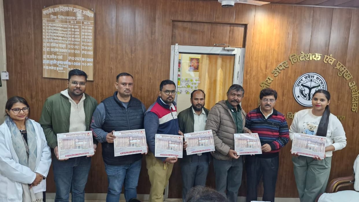 14 people donated blood to save the lives of patients.