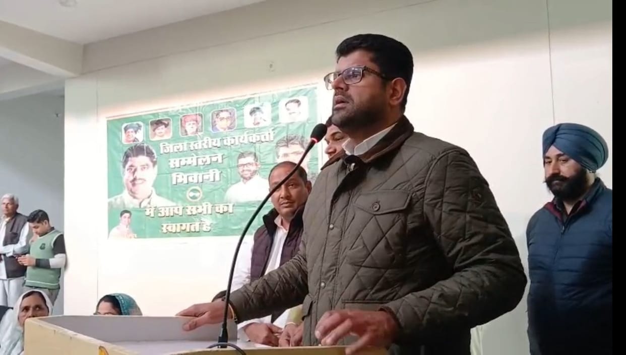 Congress is in cahoots with BJP in Haryana: Dushyant Chautala