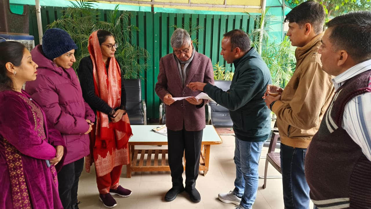 15..हरियाणा यूनिवर्सिटीज कॉन्ट्रैक्चुअल टीचर्स एसोसिएशन (एचयूसीटीए) के प्रतिनिधिमंडल ने भारत भू