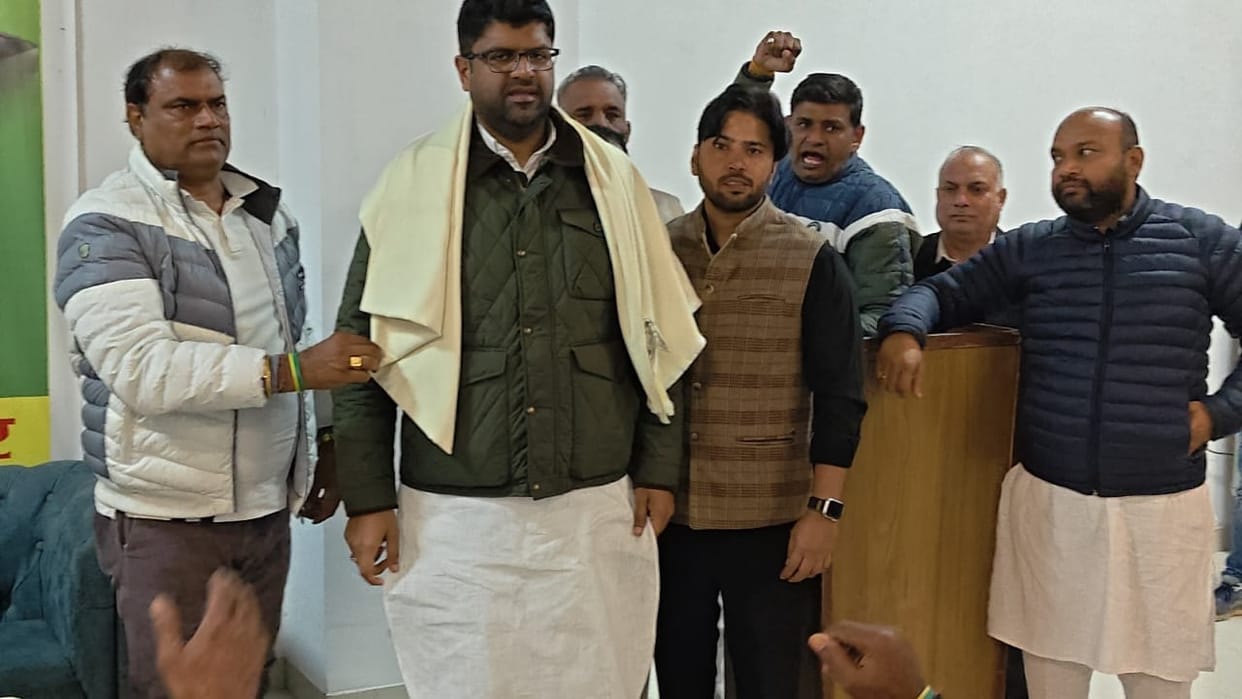 The Congress party suffered a humiliating defeat after bringing the no-confidence motion: Dushyant Chautala