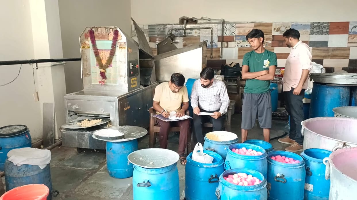 The team collected 158 samples in 11 months, 58 of which did not meet food standards.