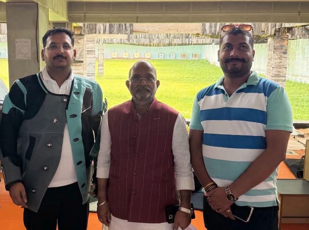 Bhupendra secured a place in the Indian shooting team after a brilliant performance in the trials.