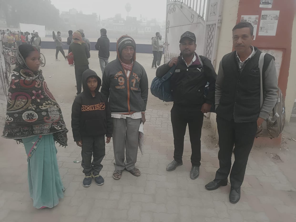 Aadhaar card became a means for Aman to meet his family.