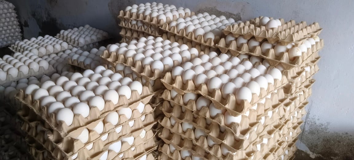 The demand for eggs has increased by up to 40 percent during the winter.