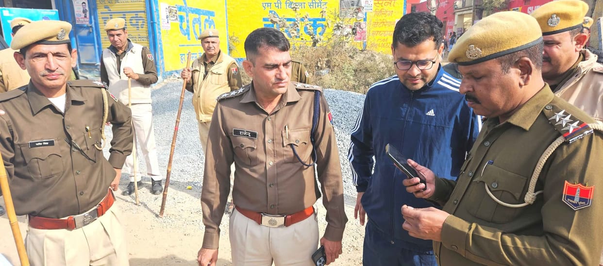 Kotputli-Behror News: Former Councillor Attempts Self-Immolation During Voting at Gaushala, Police Save Life