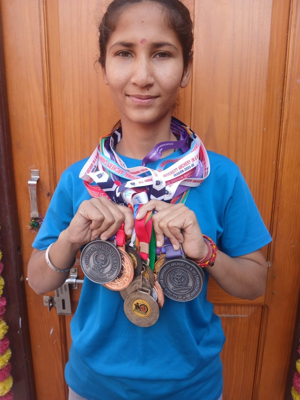 She picked up the bow and arrow at the age of 16 and won 11 medals by the age of 21.