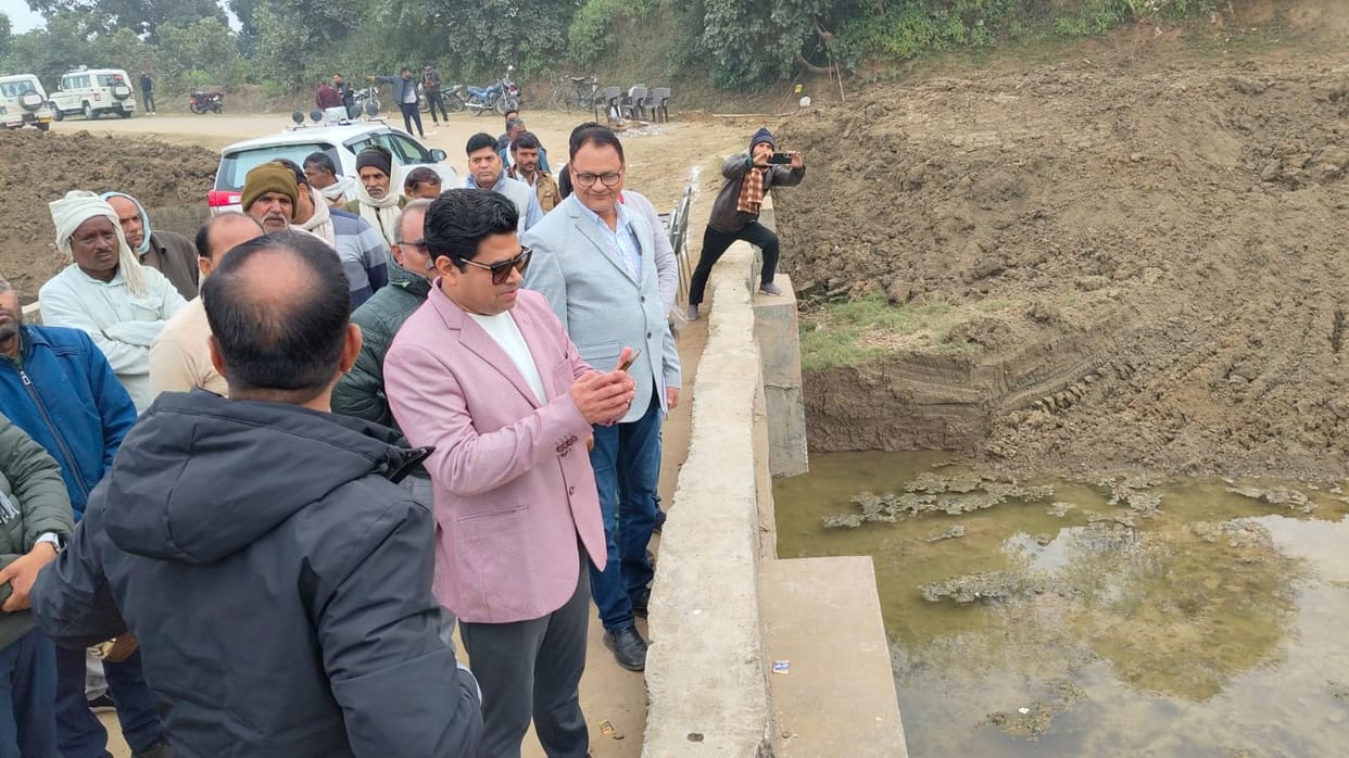 The Chandrawal River rejuvenation mega-project has gained momentum.