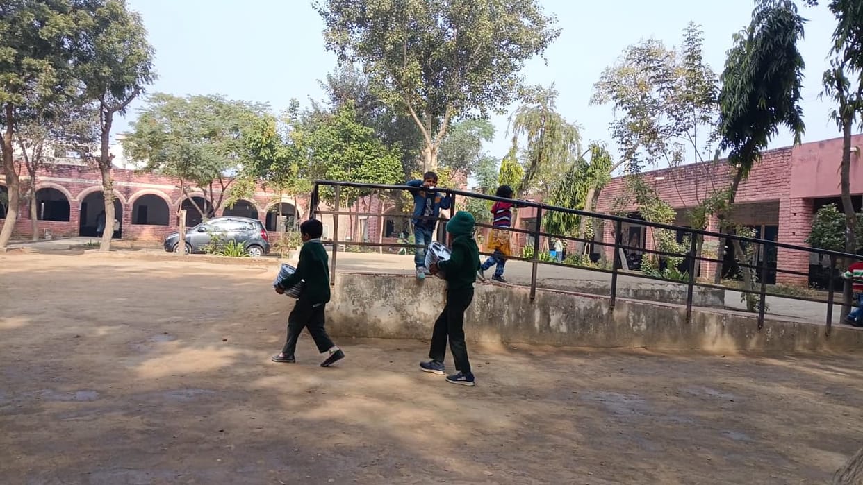 The truth about government schools, where books are not given, but plates carry expectations