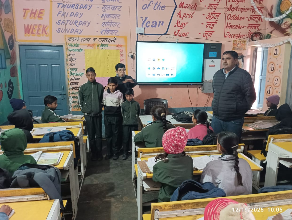 The level of mathematics and Hindi language will be assessed in children from class 1 to 3