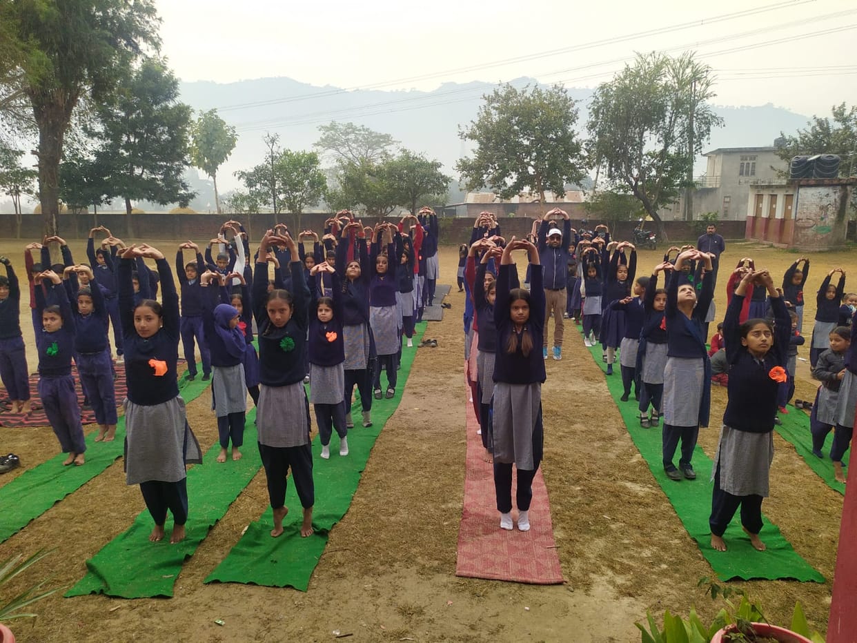 kathua news, yog camp