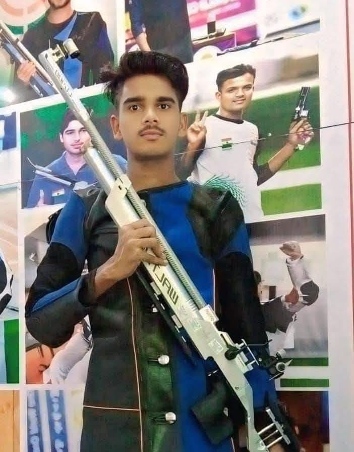 In shooting, Haswinder secured a place in the senior category.