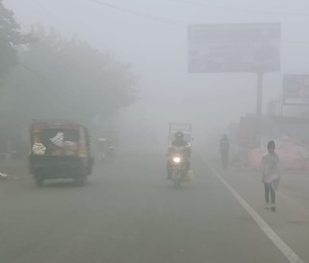 Westerly winds intensified the cold, leaving people shivering.