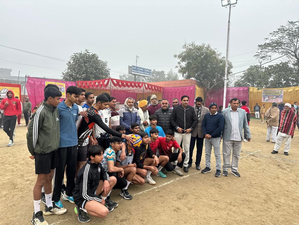 Volleyball championship begins in Lohari village