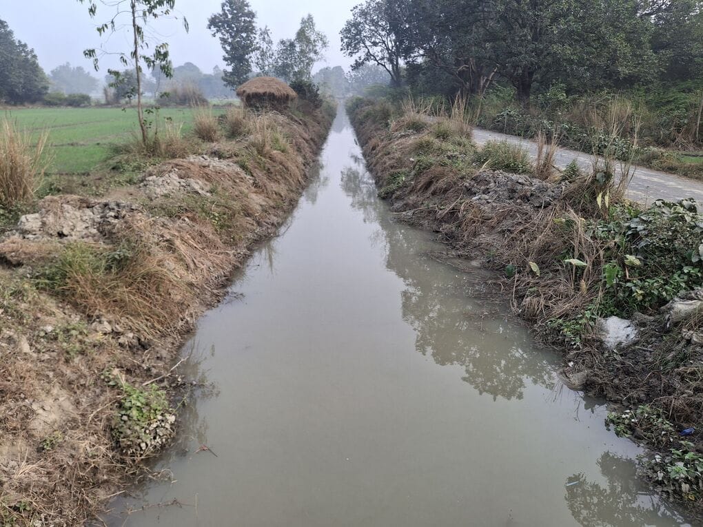Water reached the tail of Samodha Minor