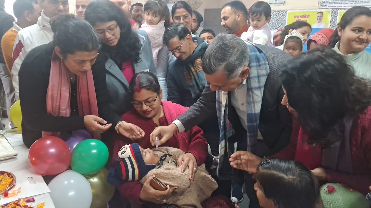 Pulse Polio Campaign is one of the most successful public health campaigns in the country: Dharmani