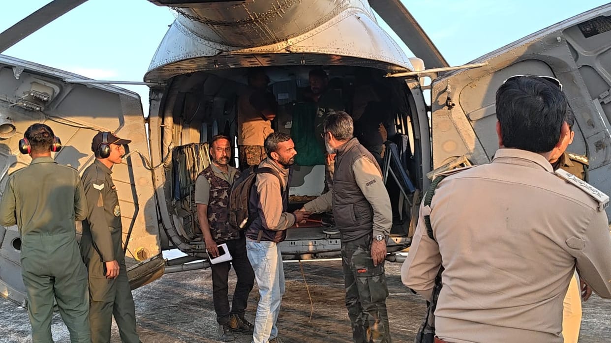Tigress Relocation: Tigress Airlifted from MP’s Pench to Rajasthan by Indian Air Force Helicopter