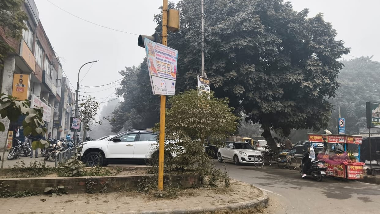 The haphazardly placed hoardings and billboards in the city are becoming a cause of accidents