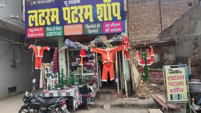 There is a huge demand for Santa Claus costumes in the markets before Christmas