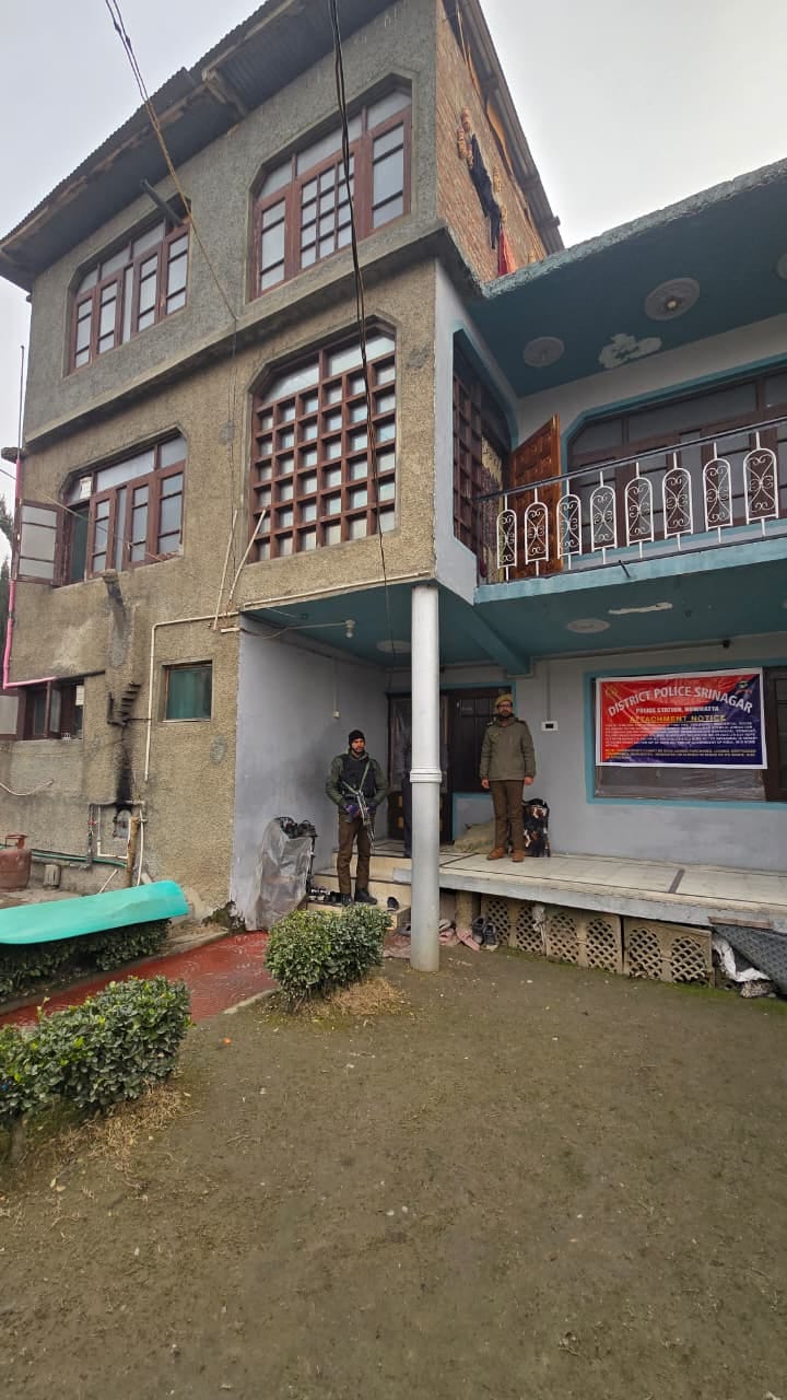 Srinagar, Property Seized, Drug Smuggler