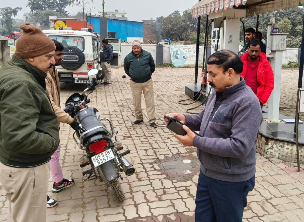 Challans issued for 46 vehicles, traffic rules explained to 180