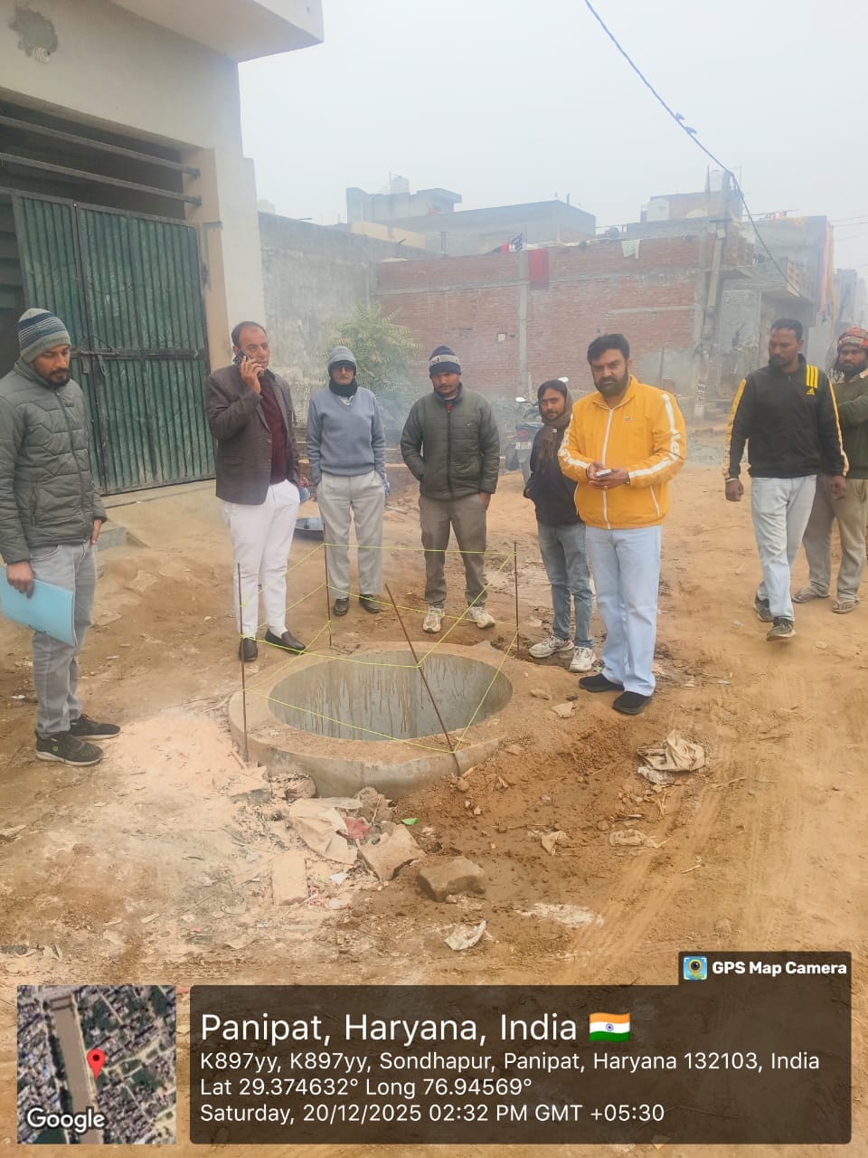The corporation, surrounded by allegations, collected samples of development works from Shri Ram Lab.