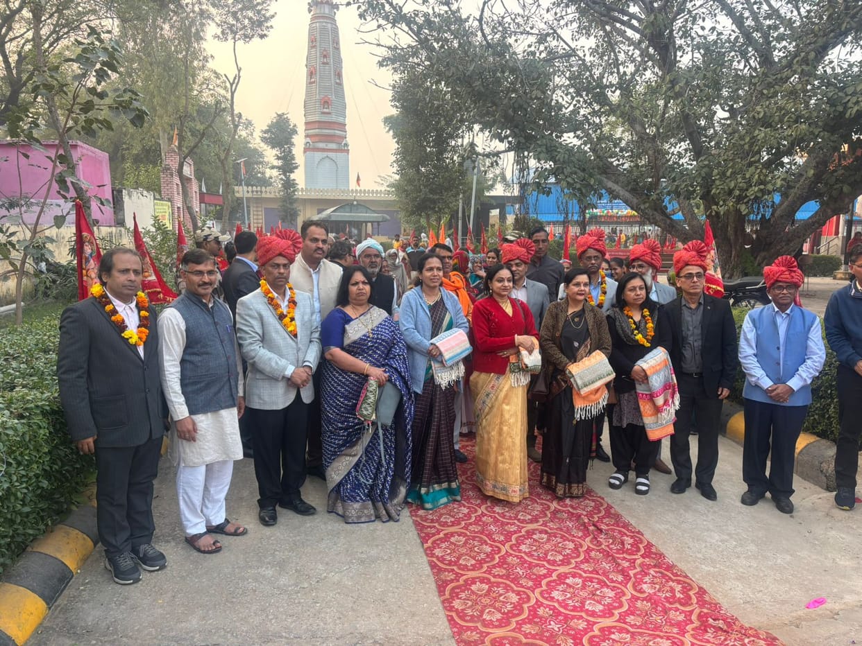 A puja pandal shed was constructed in Goria at a cost of 60 lakh rupees.