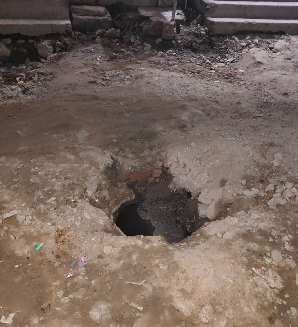 24.. रोहतक के प्रेम नगर में खोदी गई सड़क पर अधूरा पड़ा काम। संवाद