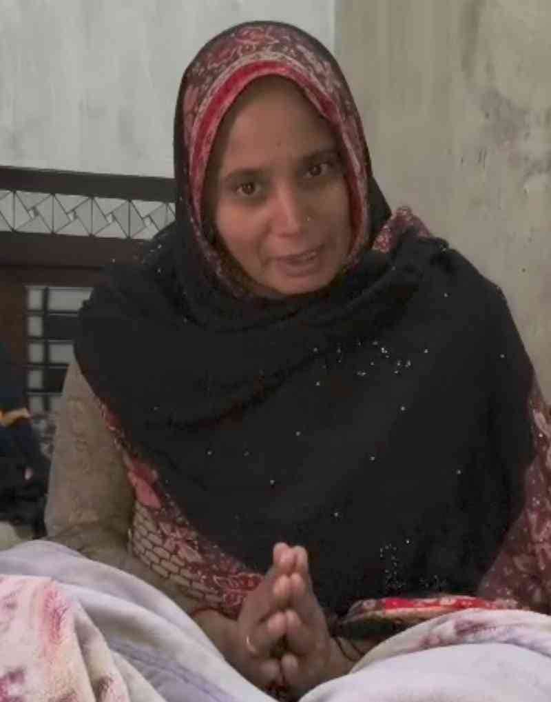 45-पैरा खिलाड़ी रोहित की मां संतोष। सोशल मीडिया