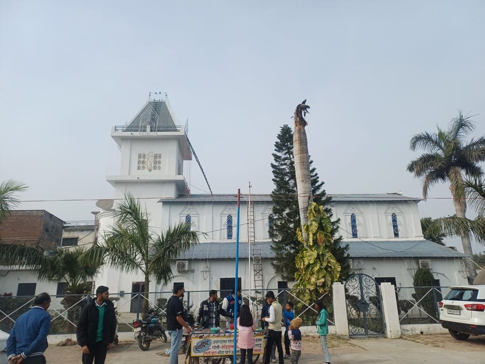 Charani being prepared in the 150 year old CNI Church