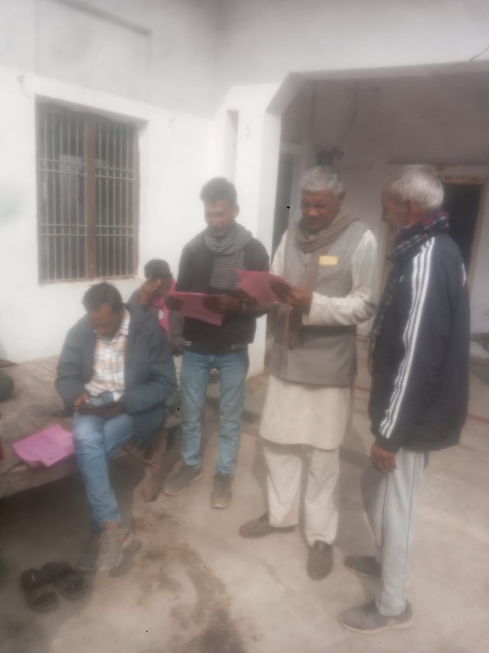 The village's electricity supply was cut off due to non-payment of outstanding bills.