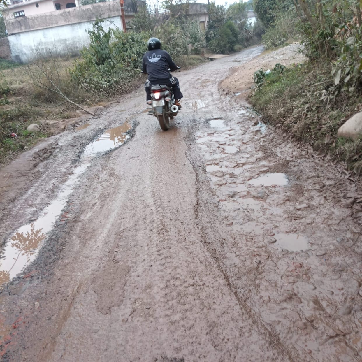 bilawar news, road damage