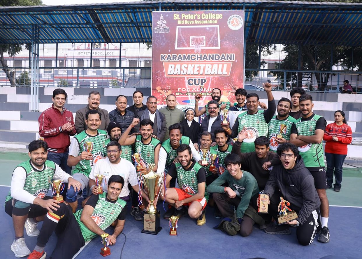 Lawrence United won the Karamchandani Basketball Cup.